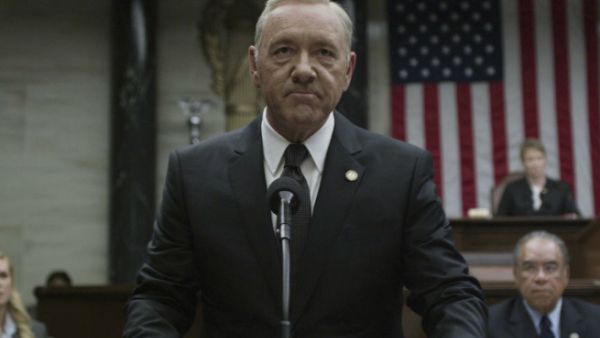 Kevin Spacey as Frank Underwood. (Netflix)