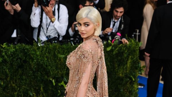 Kylie Jenner at the Metropolitan Museum of Art Costume Institute Gala earlier in 2017