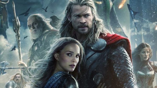 Natalie Portman and Chris Hemsworth in "Thor: The Dark World." (Marvel)