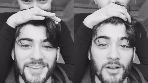 Zayn Malik shared an Instagram photo on Tuesday of himself with girlfriend Gigi Hadid. (Instagram) 