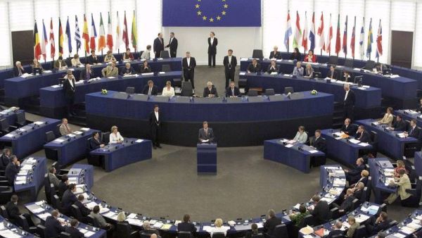 The European Union now imposes sanctions on 218 people and 69 entities. (AFP/File)