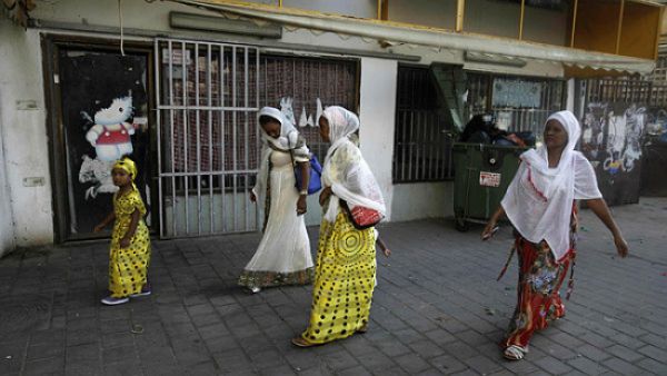 According to U.N., there are some 27,000 Eritreans and 7,700 Sudanese in Israel (AFP/File)