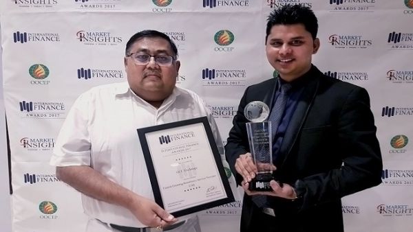 This esteemed award was bestowed upon the global remittance and foreign exchange brand at the 5th Annual International Finance Awards Ceremony on 18th January, 2018. This esteemed award was bestowed upon the global remittance and foreign exchange brand at the 5th Annual International Finance Awards Ceremony on 18th January, 2018.