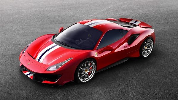 The new Ferrari 488 Pista will be unveiled at the upcoming Geneva Motor Show. The new Ferrari 488 Pista will be unveiled at the upcoming Geneva Motor Show.