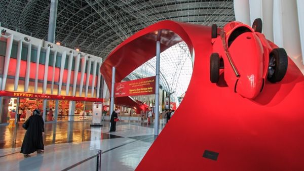 Abu Dhabi is home to Ferrari World, the first-ever Ferrari-branded theme park in the world. (Shutterstock) Abu Dhabi is home to Ferrari World, the first-ever Ferrari-branded theme park in the world. (Shutterstock)