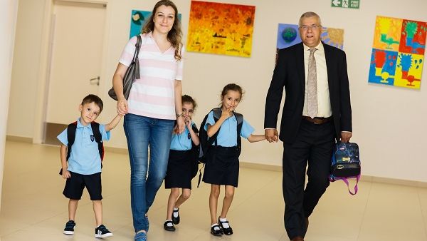 First day back to school at GEMS Wellington Academy, Al Khail First day back to school at GEMS Wellington Academy, Al Khail