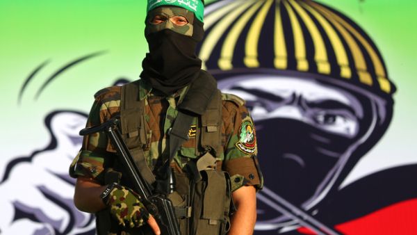 Fighters of the armed wing of the Palestinian Islamic Resistance Movement, Hamas (AFP/File Photo)