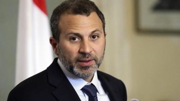 Lebanese Foreign Minister Gebran Bassil (AFP photo)