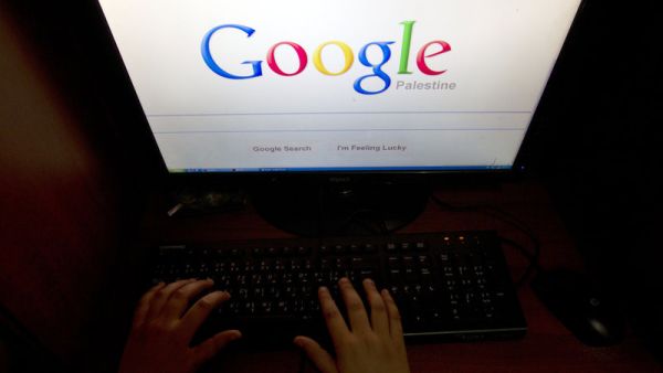 In 2013, internet giant Google changed its regional search engine name from "Palestinian Territories" to "Palestine" - an online gesture that did not go unnoticed by Palestinians living in the occupied West Bank and Gaza.  (AFP/Ahmad Gharabli)