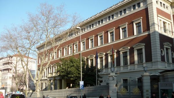 The German consulate general in Istanbul, Turkey. (AFP/File)