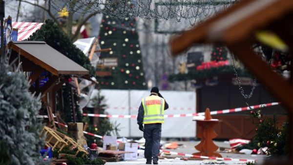 12 people died and 48 people were injured when a truck rammed into a Berlin Christmas market in a suspected terror attack. (AFP/File)