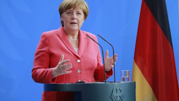 “As far as arms exports are concerned, those can’t take place in the current conditions,” Merkel said. (Shutterstock)