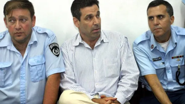 Gonem Segev, a former Israeli government minister, is accused of spying for Iran, (AFP/ File Photo)