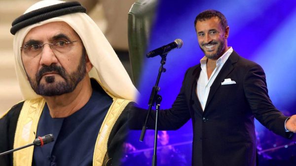 تعاون فني بين كاظم الساهر والشيخ محمد بن راشد آل مكتوم 