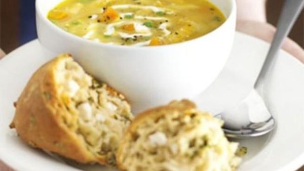 شوربة الدجاج 