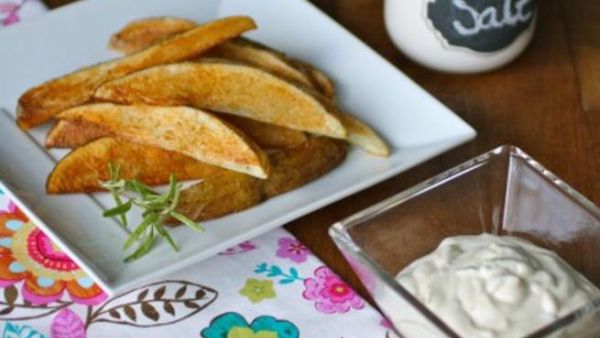 بطاطا ومايونيز بطريقة صحية