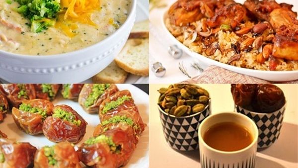 شوربة بروكلي وقهوة بالزنجبيل وكبسة سعودية