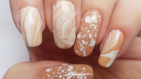 أظافر رخامية جميلة وأنيقة هذا الشتاء