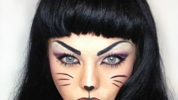 ماكياج القطط للهالوين ماكياج القطط للهالوين