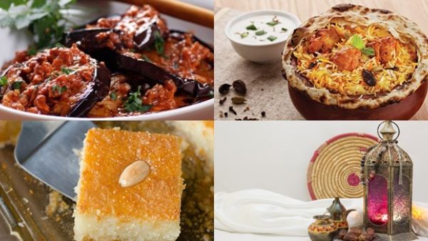  مسقعة، برياني دجاج، وبسبوسة سريعة