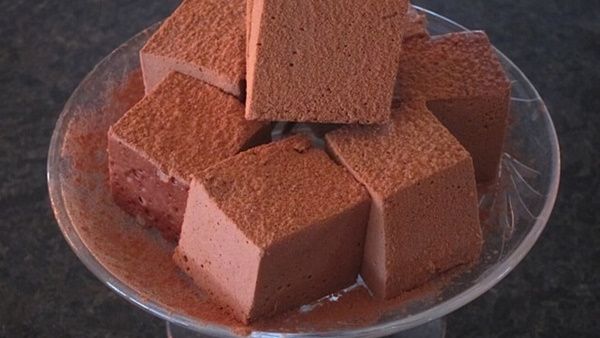 حلويات باردة: صينية الكاكاو
