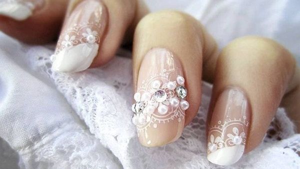 اظافر من الدانتيل اظافر من الدانتيل