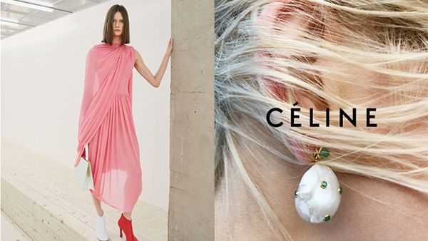 الملصق الدعائي الأول من سيلين لموسم ربيع/صيف 2017