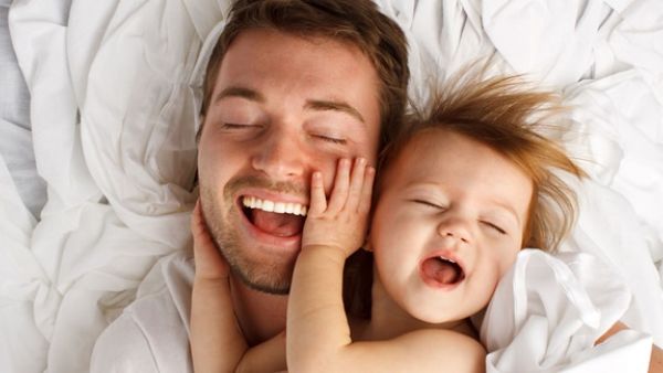 بعض الرجال لديهم غريزية طبيعية للأبوة