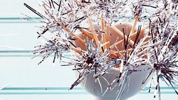 زينة رأس السنة للاطعمة