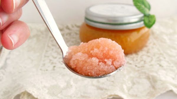 مقشر الملح و العسل مع الجريب فروت و الروزماري