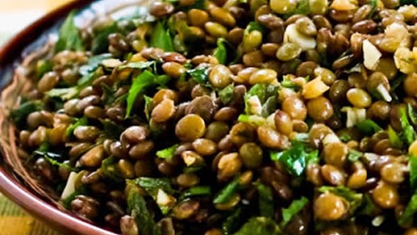 سلطة العدس اللبنانية
