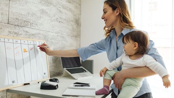 استخدام الوقت المرن يساعد الامهات على تعزيز وظيفتهن