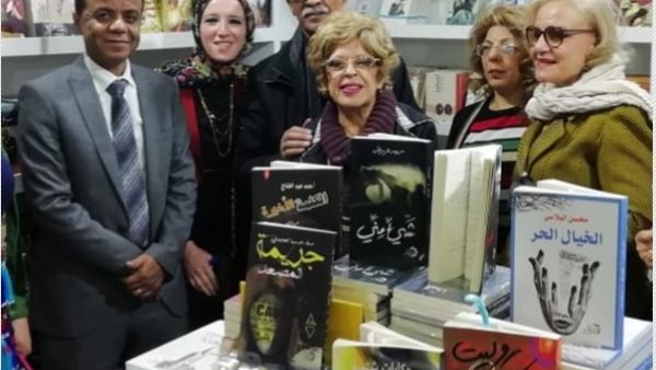 سها سعيد تحتفل بتوقيع كتابها "نجوم ماسبيرو يتحدثون" بمعرض القاهرة الدولى للكتاب