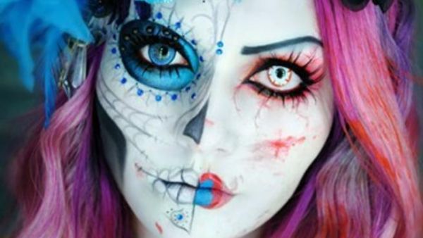 صورة تعبيرية لانواع العدسات الملونة الخطيرة 