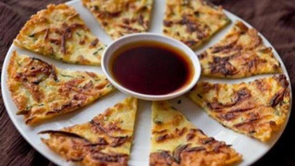 فطيرة الكوسا على الطريقة الكورية
