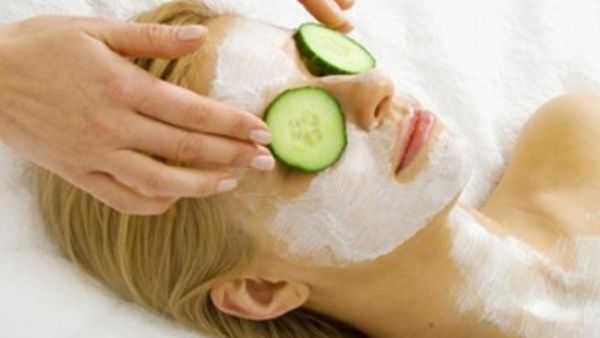 قناع اللبن والخيار