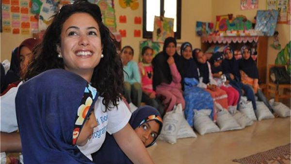 Sabry is active in social and humanitarian work and active in social and humanitarian work. Since 2009, she has been working closely with the UN World Food Programme on raising awareness about hunger in the region. (File photo)