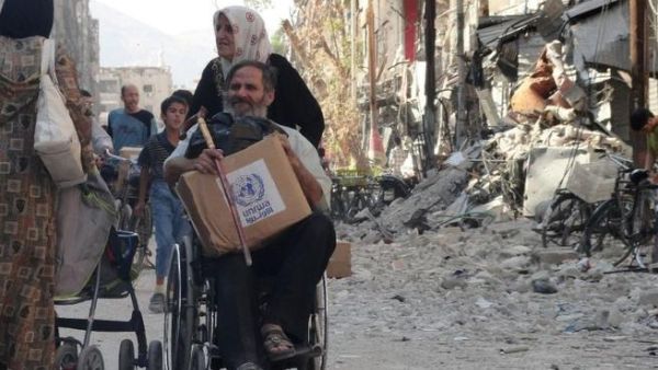 United Nations consider sending humanitarian aid to Syria's Idlib. (AFP/ File)