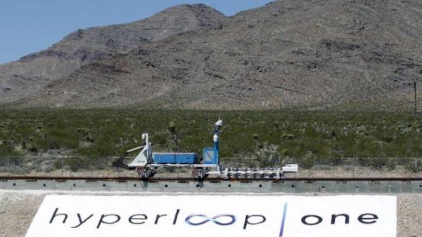 A team from Hyperloop One is also working with Dubai’s Roads and Transport Authority as part of the Future Accelerators programme. (AFP Photo/John Gurzinski)