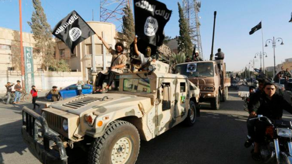 Daesh is known for its deadly use of humvees as suicide bombs (Twitter)