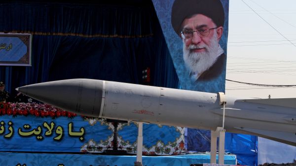 New sanctions target Iran's ballistic missile program, a day after a "provocative" satellite launch test (file photo)