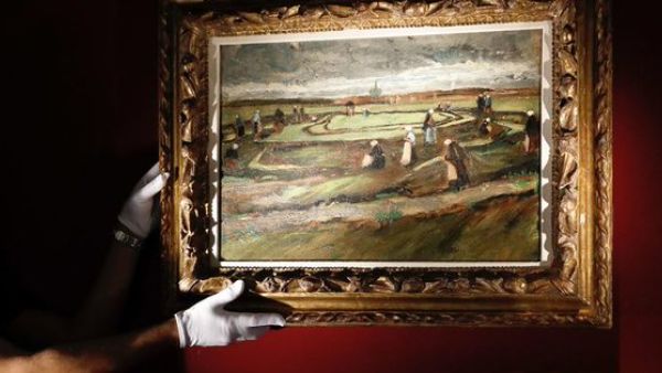 Fishing Net Menders in the Dunes (Twitter)