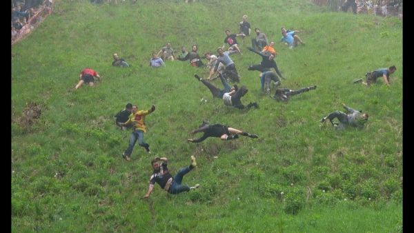 Cheese Rolling Contest (Twitter)