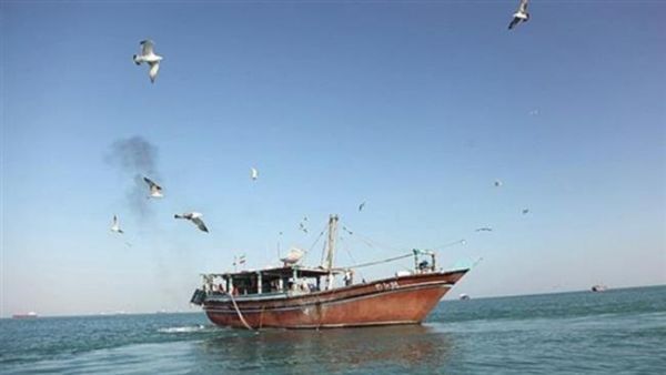 The file photo shows a fishing boat in the Persian Gulf.