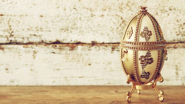 Gold faberge egg (Shutterstock/File Photo)