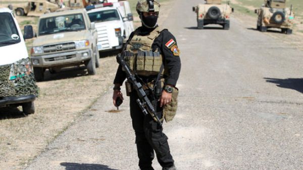 An Iraqi soldier near Mosul (AFP/File)