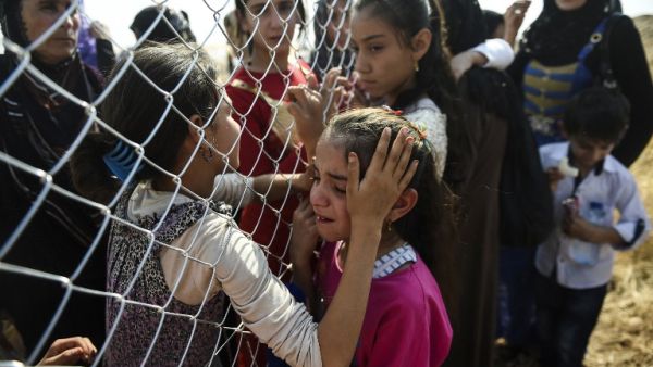 Around 93,500 people who have fled Mosul since October 17. (AFP/File) 