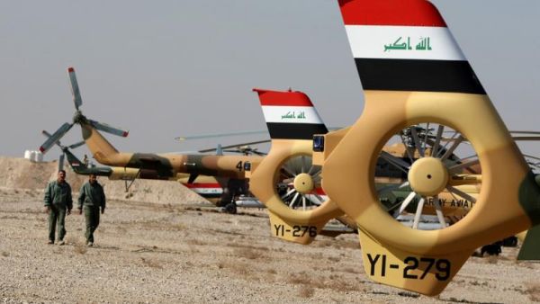 Iraqi Air Force carried out several airstrikes against ISIS positions in Syria. (AFP/ File Photo)