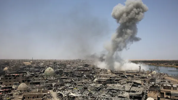 Fighting in the Old City of Mosul. (AFP) 