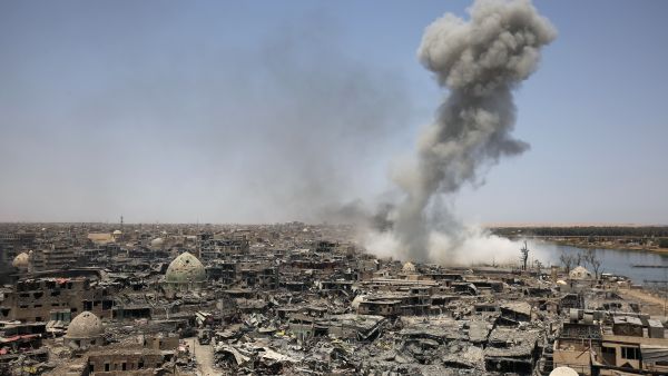 Fighting in the Old City of Mosul. (AFP) 